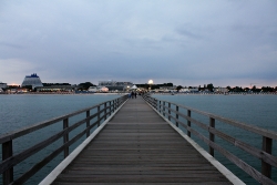 Von der Landungsbrücke in Grömitz