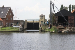 Die letzte Schleuse vor dem Ijsselmeer